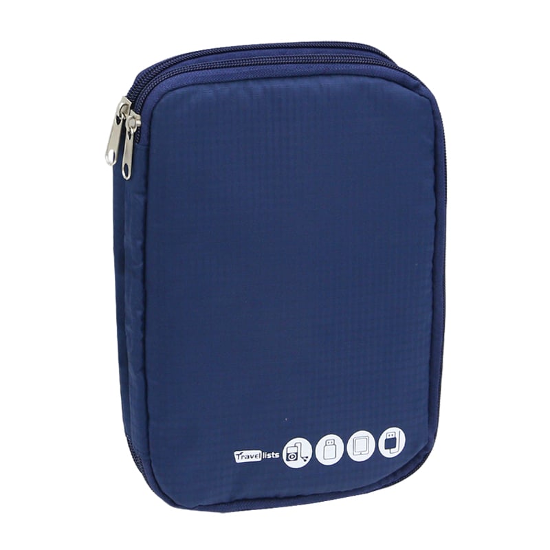 กระเป๋าใส่อุปกรณ์ดิจิทัล Roam KASSA HOME รุ่น TD0527-17NB ขนาด 25 x 18 x 4 ซม. สีน้ำเงิน โปรโมชั่นสุดคุ้ม โค้งสุดท้าย
