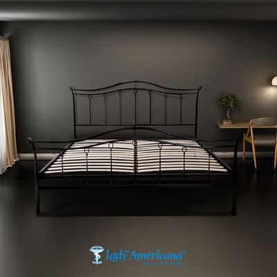 LADY AMERICANA Bedding (MAJESTY), 6 ft., Black Color - Thaiwatsadu